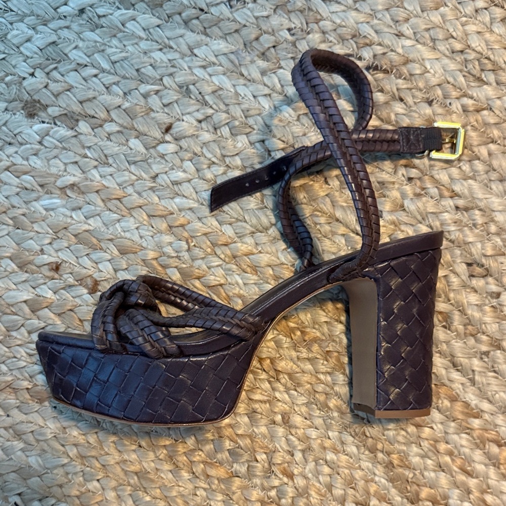SCHUTZ Dark Brown Kathleen Platforms - Picture 4 of 6